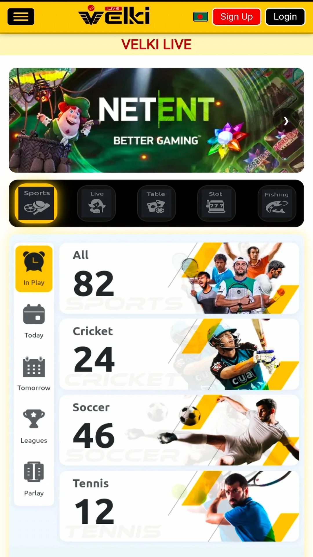 Velki app preview screenshot